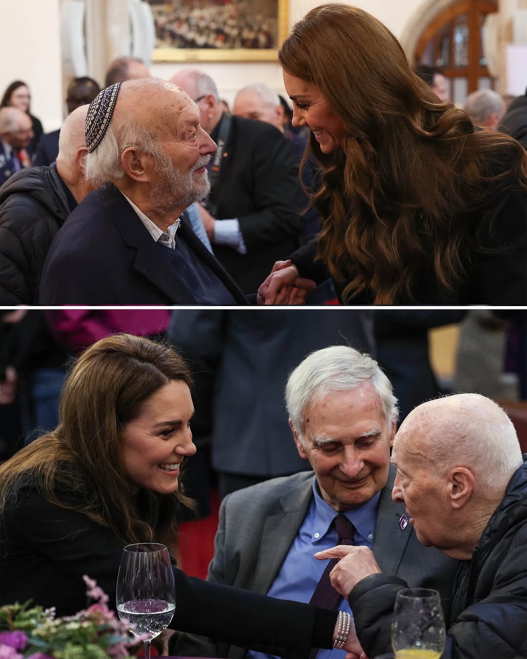 Kate Middleton y Guillermo, emocionados con las víctimas del Holocausto