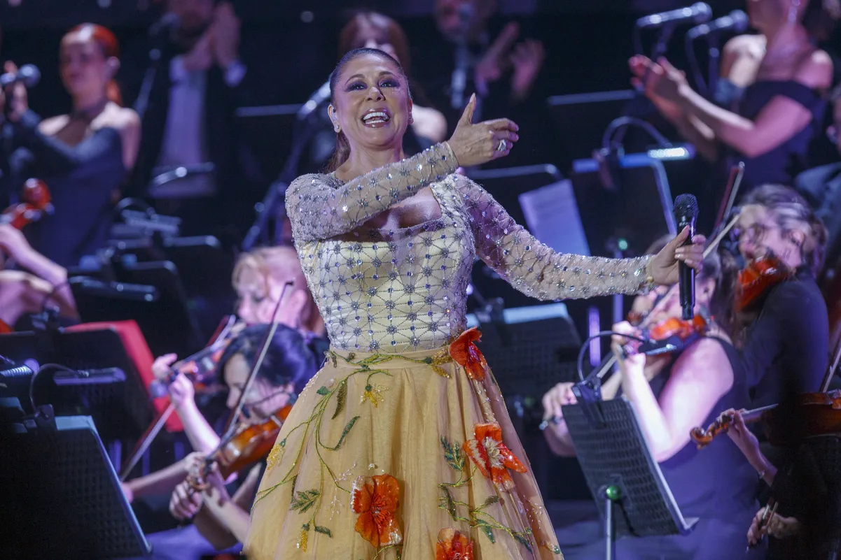 Isabel Pantoja, en concierto.