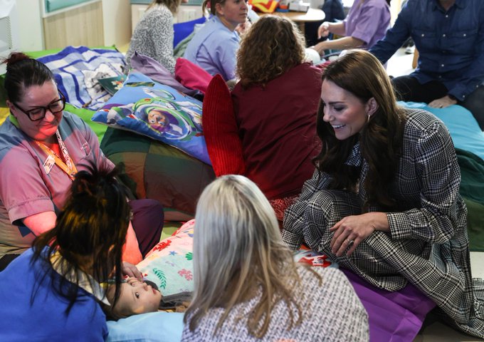 Kate Middleton realiza una emotiva visita siguiendo los pasos de Lady Di