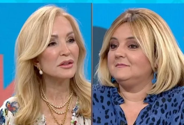 Pilar Vidal y Carmen Lomana.