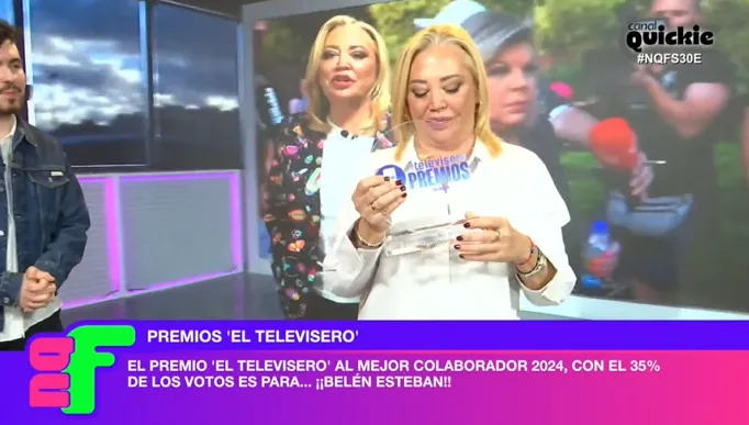 Ni que fuéramos recibiendo los premios de El Televisero 2024