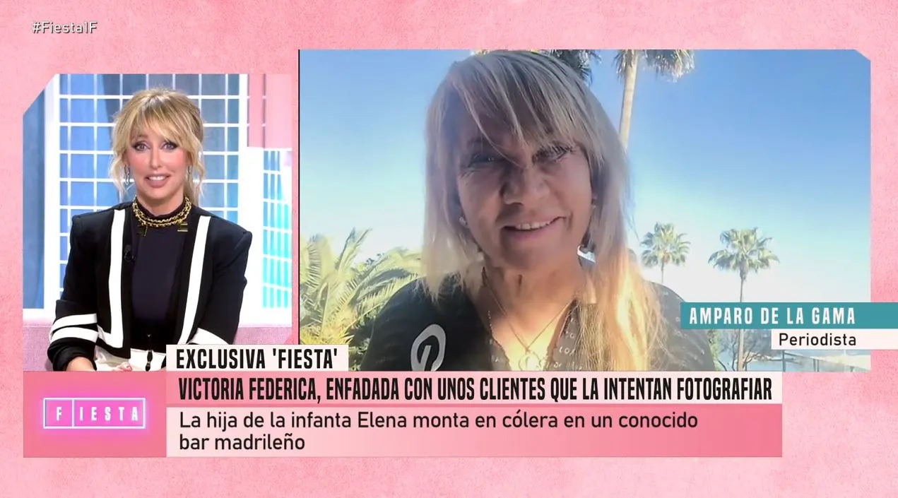 En 'Fiesta' hablan de Victoria Federica.