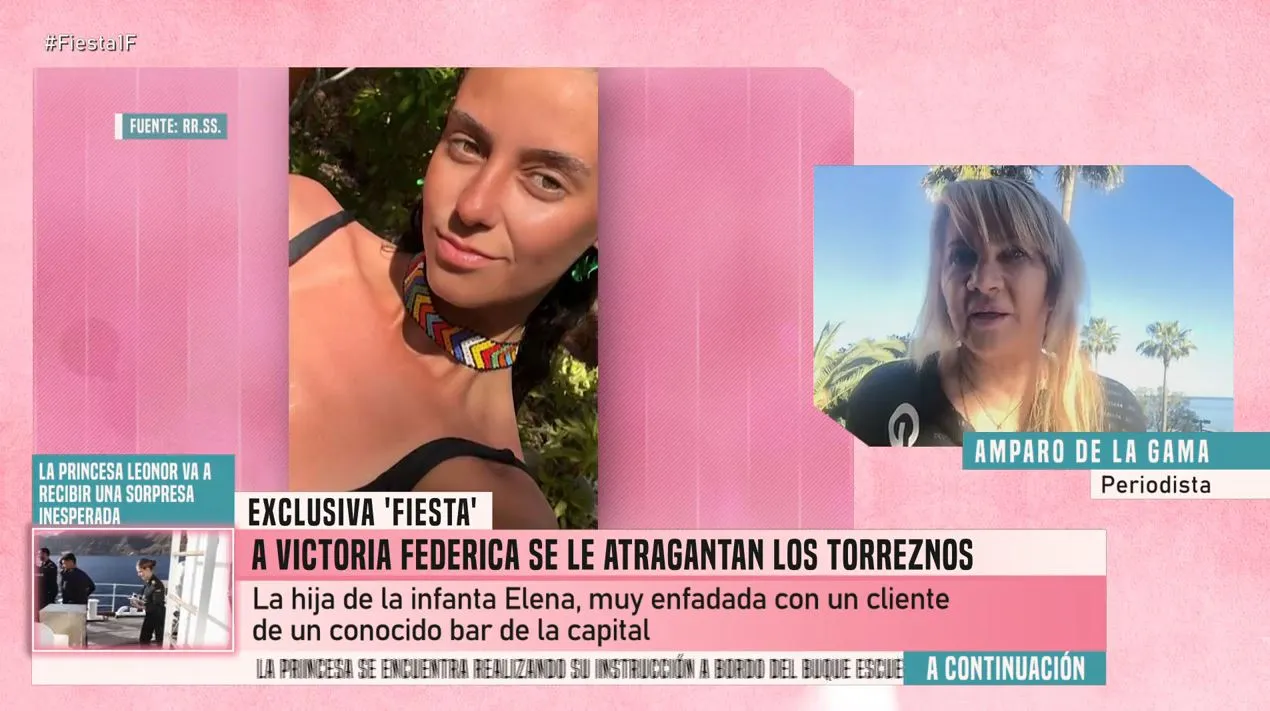 En 'Fiesta' hablan de Victoria Federica.