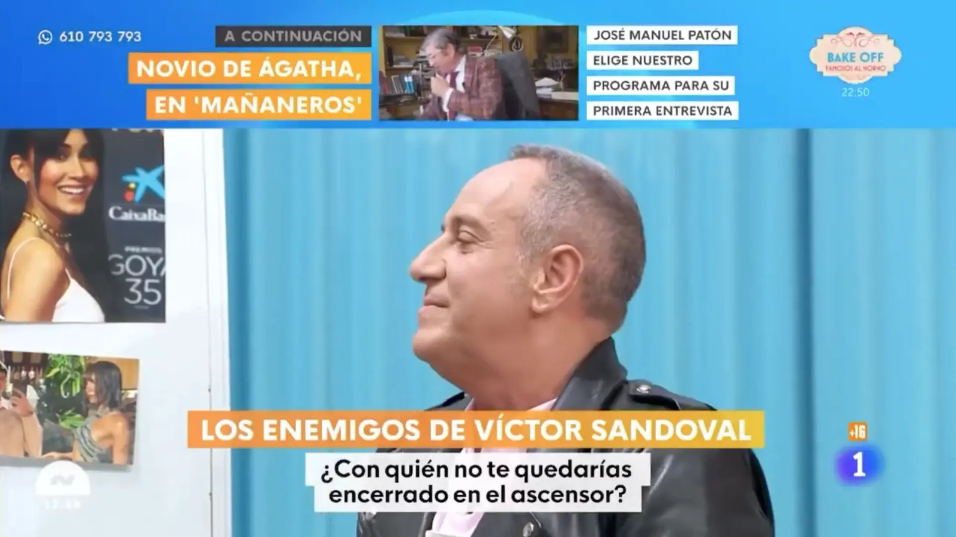 Víctor Sandoval en 'Mañaneros'.