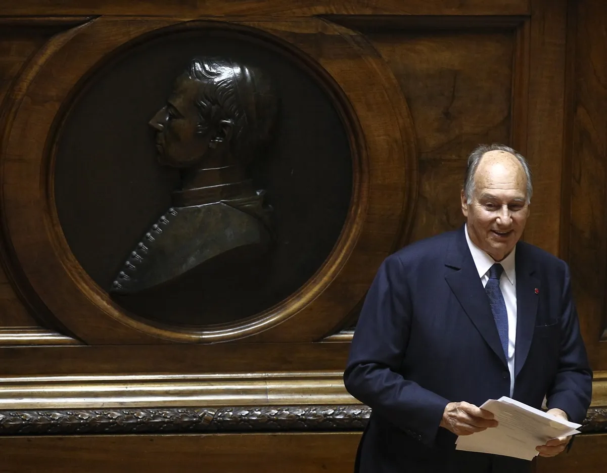 El Aga Khan, íntimo amigo de Juan Carlos I.