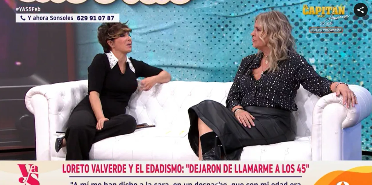 Loreto Valverde en Y ahora Sonsoles