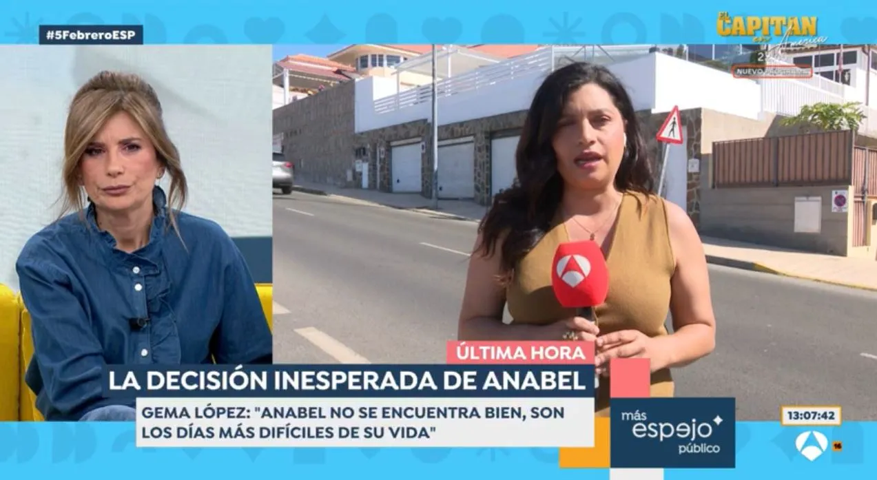 En 'Espejo público' hablan de Anabel Pantoja y David Rodríguez.