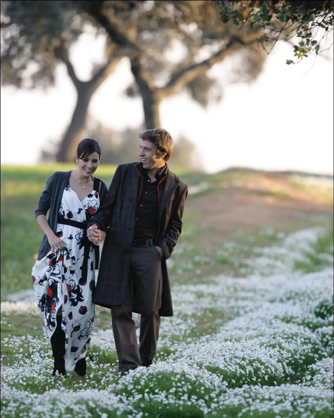 Manuel Díaz y Virginia Troconis en una imagen juntos y felices