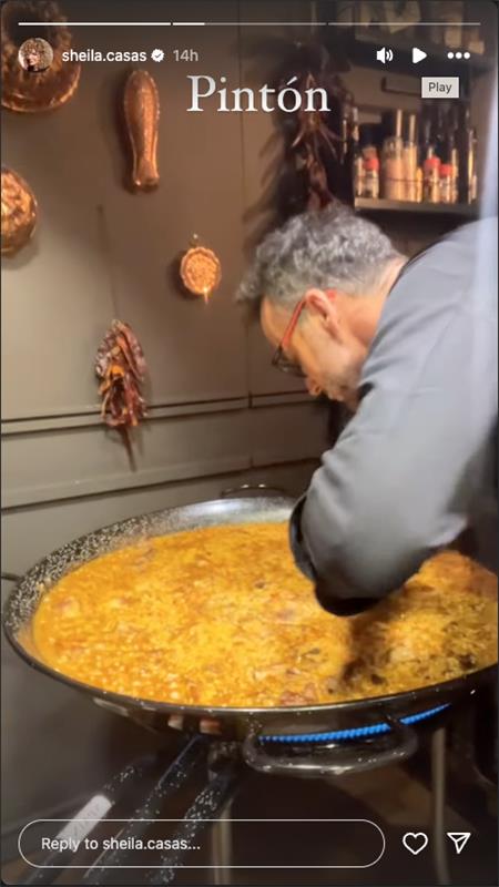 Sheila Casas y Álvaro Muñoz Escassi desatan su amor en la cocina