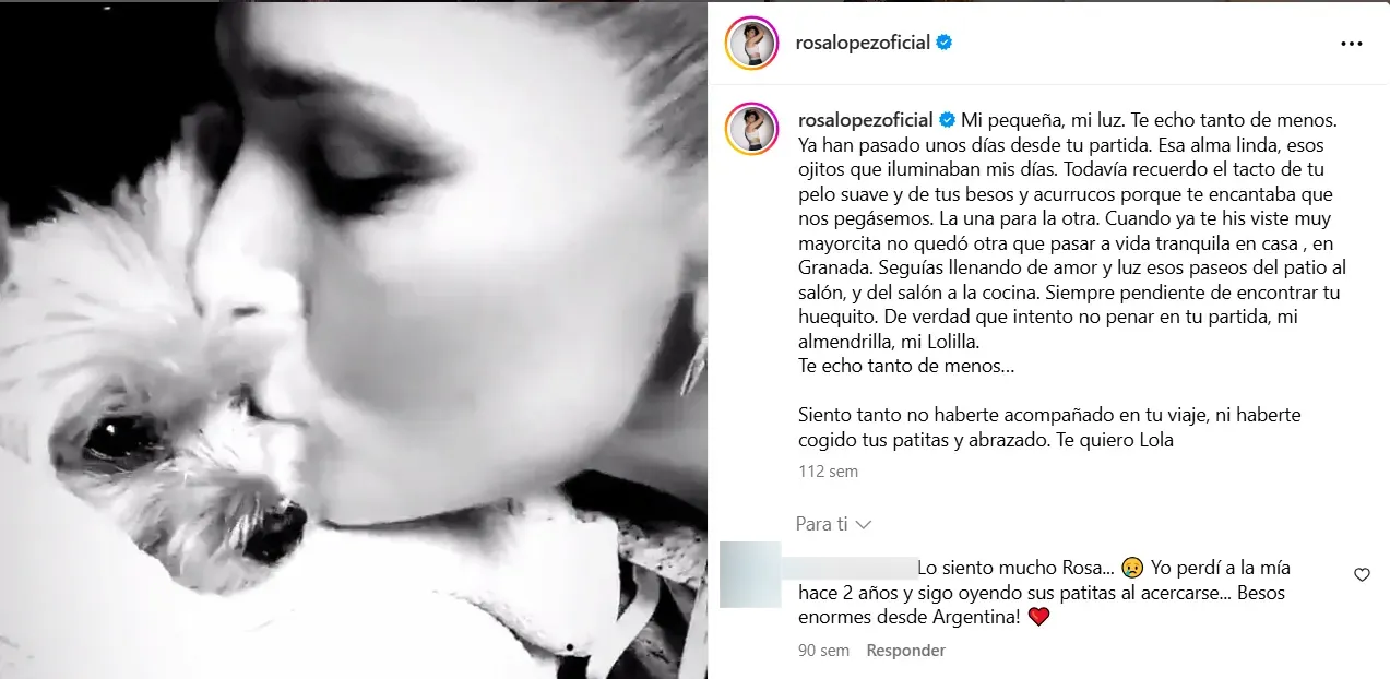 Rosa López en la promoción de su canción 'Lolamento'