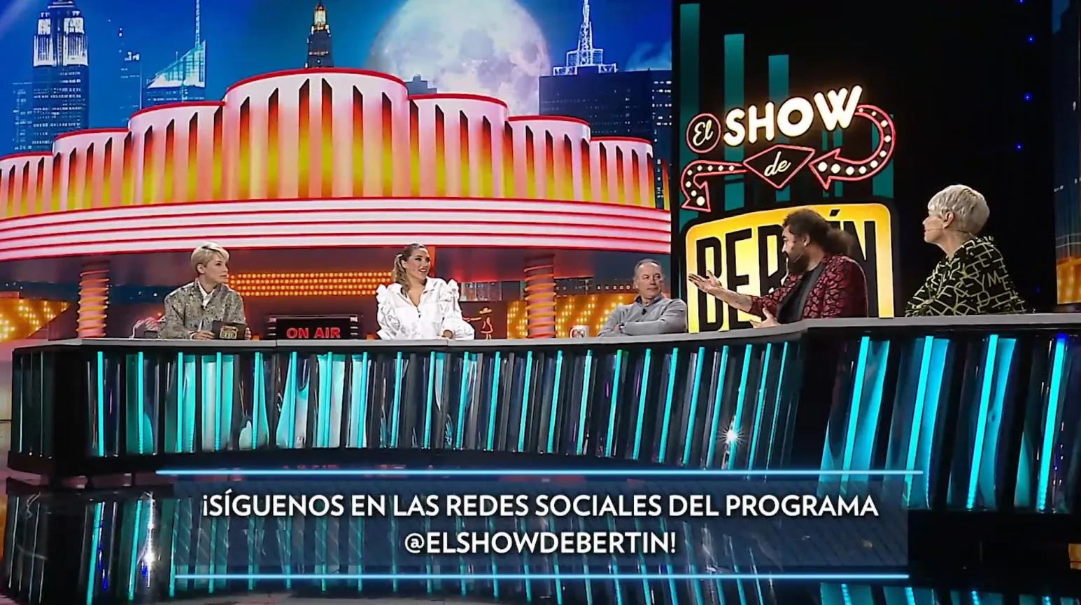 Bertín Osborne en su programa de canal Sur.