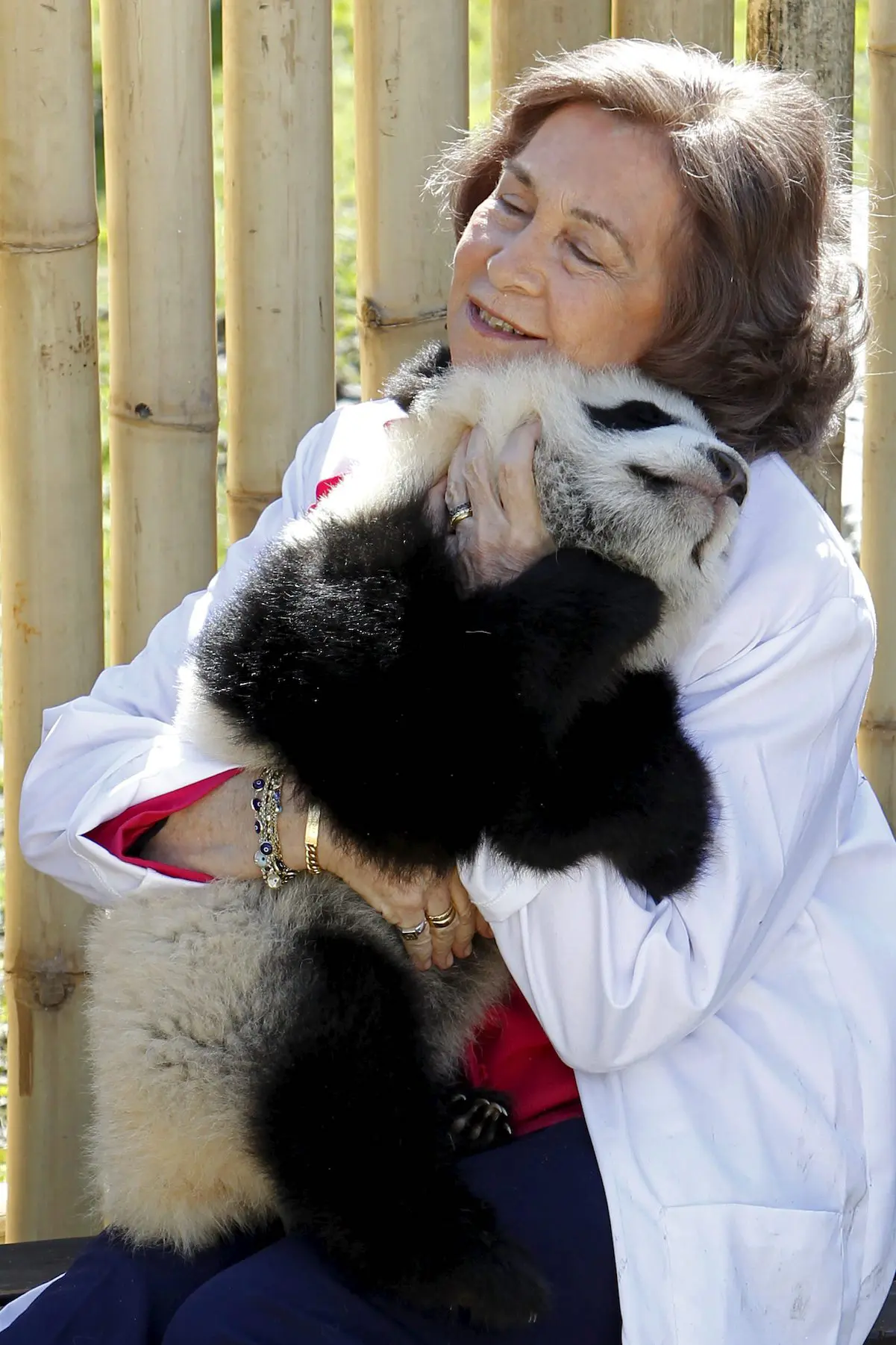 La reina Sofía es una amante de los animales