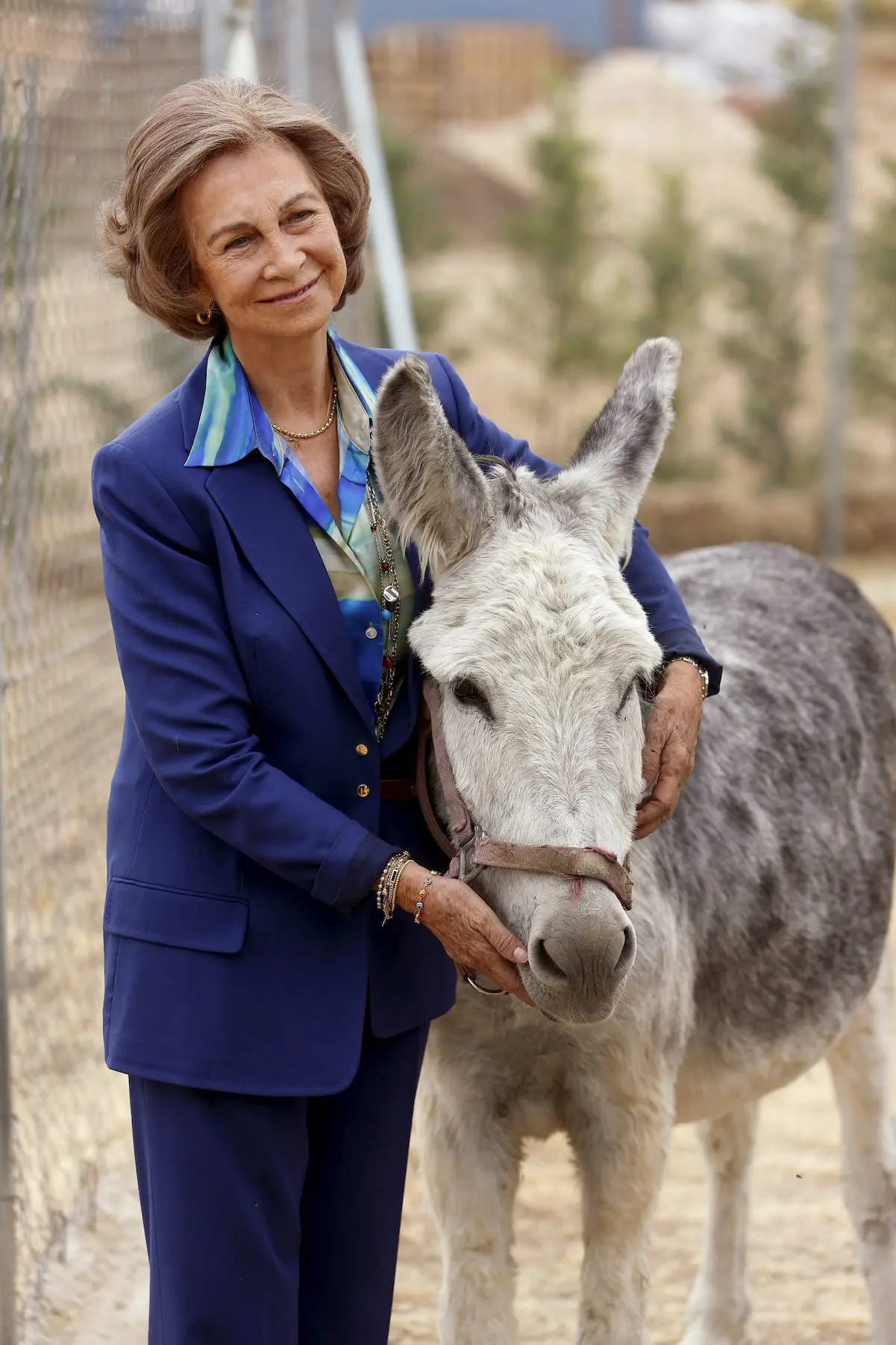 La reina Sofía es una amante de los animales