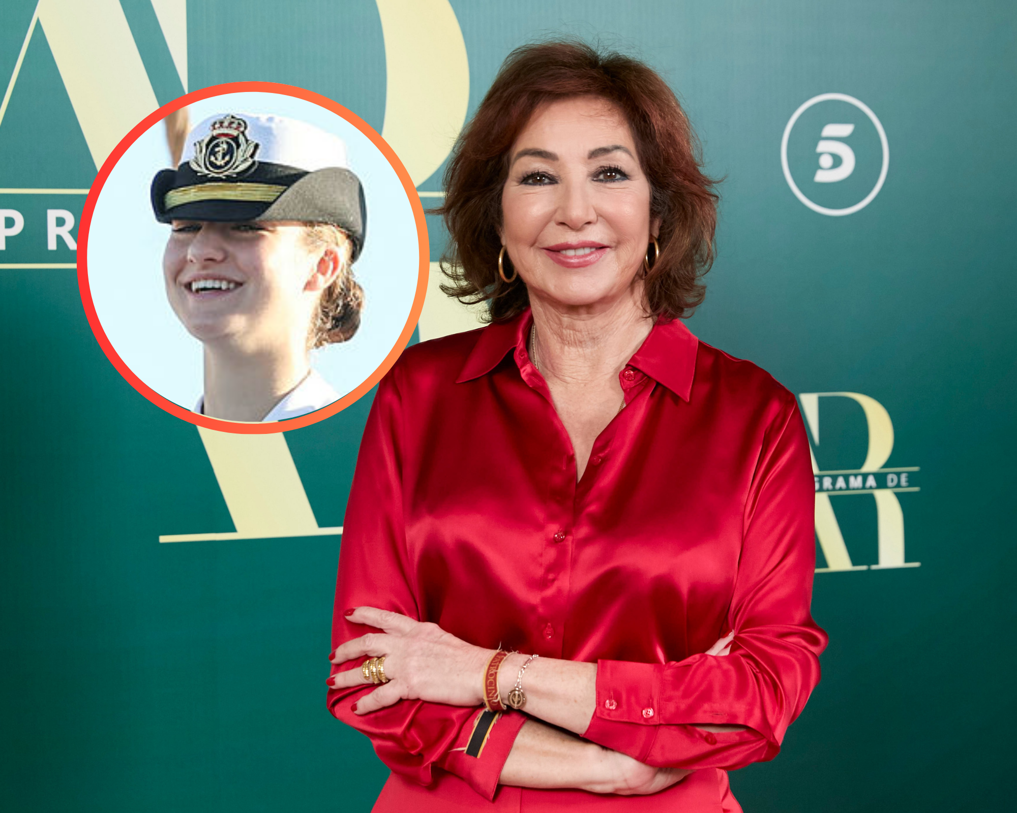 Ana Rosa Quintana: su nuevo e inesperado trabajo en la Academia Naval de la princesa Leonor