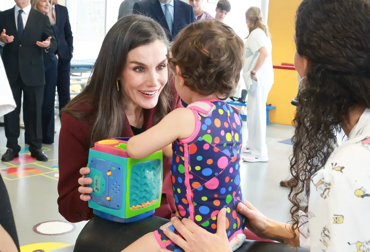 Visita Felipe y Letizia Hospital Parapléjicos de Toledo