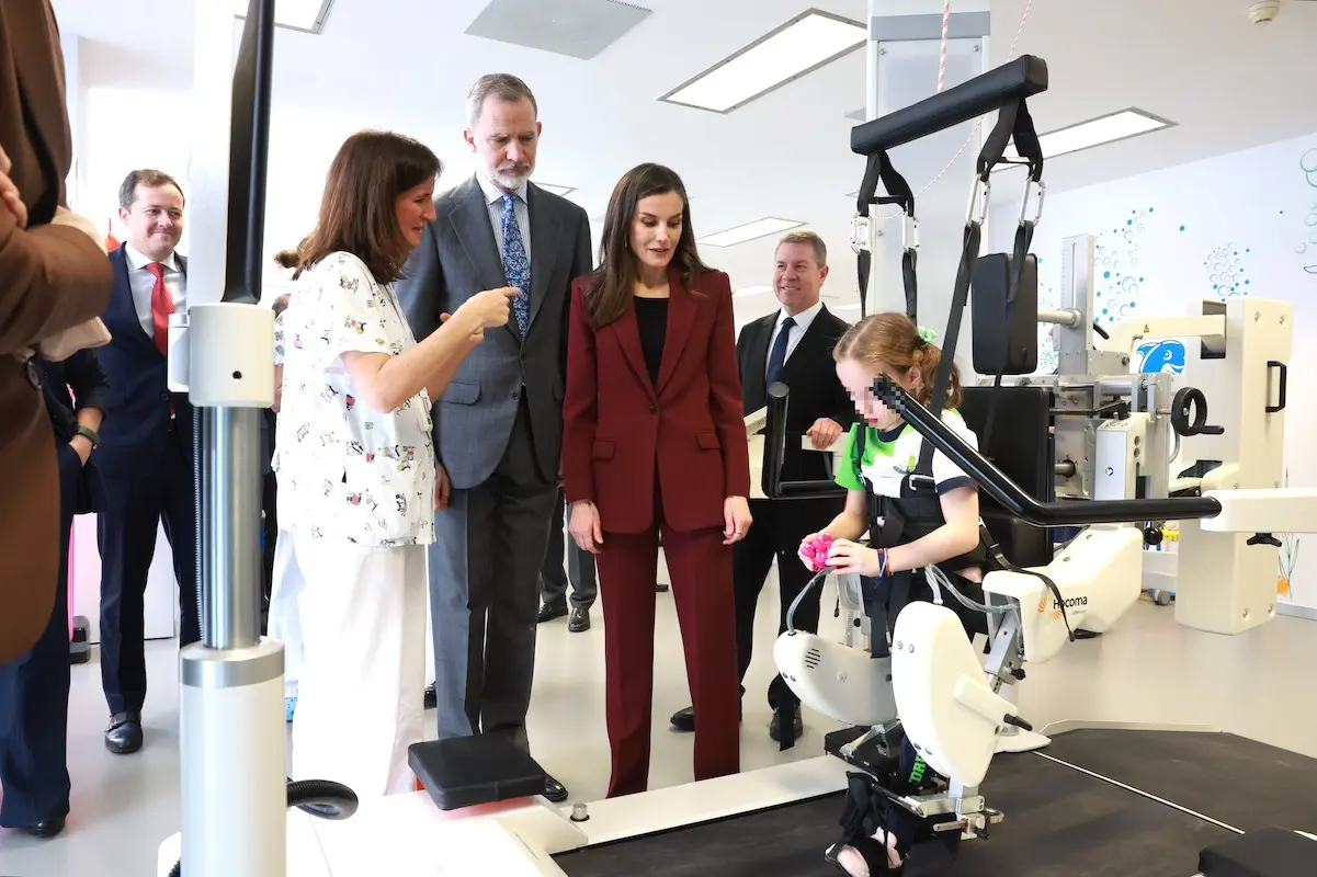 Visita Felipe y Letizia Hospital Parapléjicos de Toledo