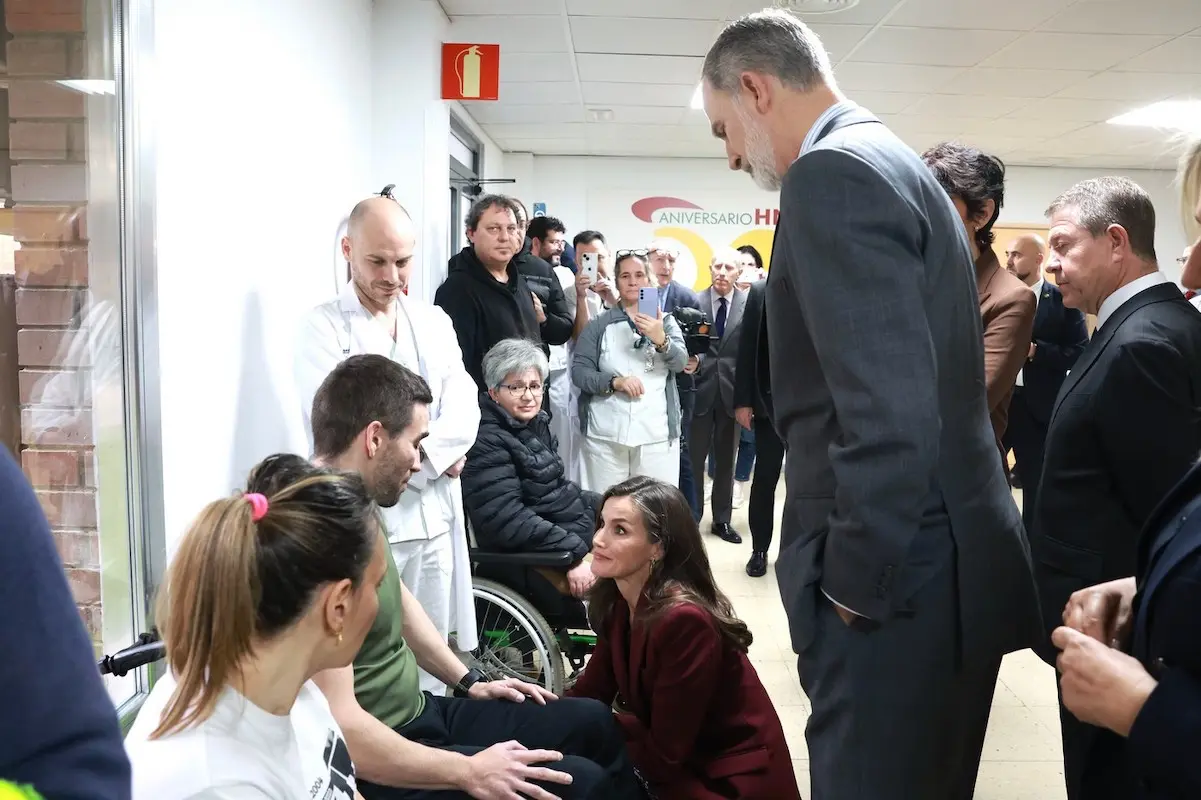 Visita Felipe y Letizia Hospital Parapléjicos de Toledo