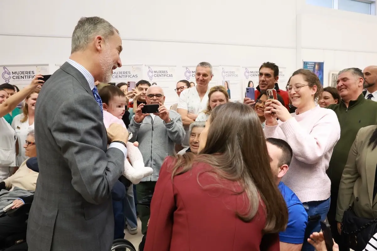 Visita Felipe y Letizia Hospital Parapléjicos de Toledo