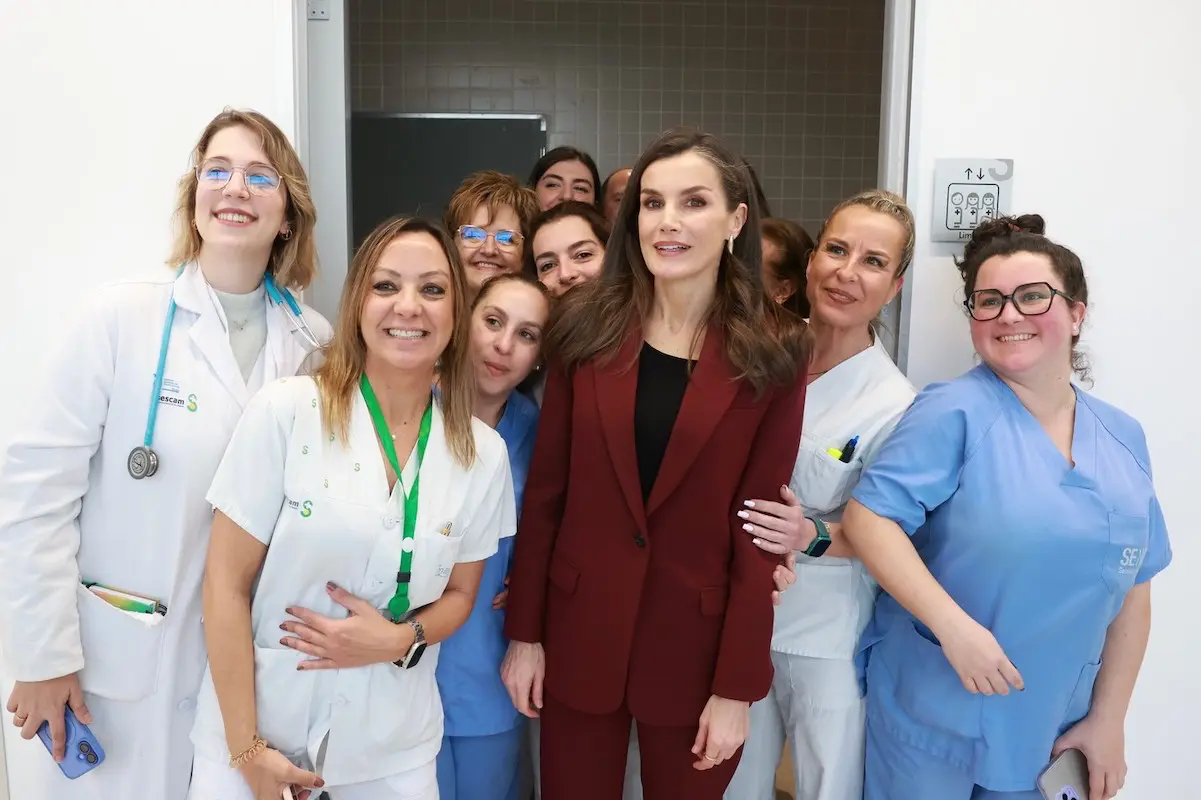 Visita Felipe y Letizia Hospital Parapléjicos de Toledo