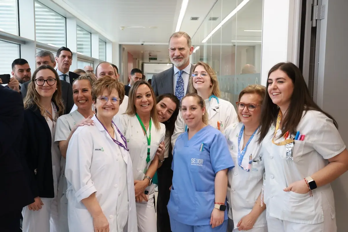 Visita Felipe y Letizia Hospital Parapléjicos de Toledo