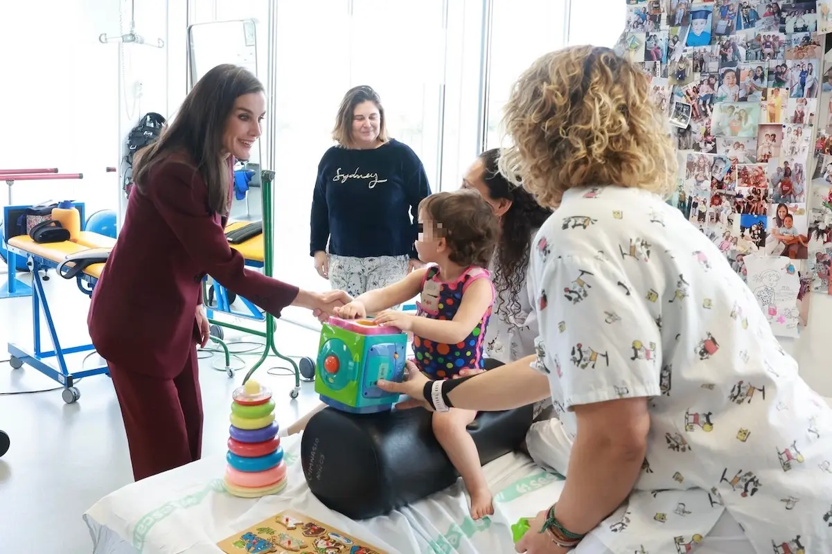 Visita Felipe y Letizia Hospital Parapléjicos de Toledo