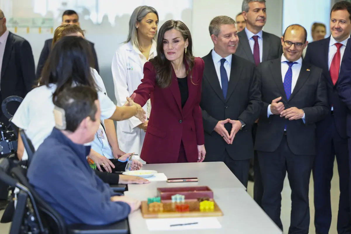 Visita Felipe y Letizia Hospital Parapléjicos de Toledo