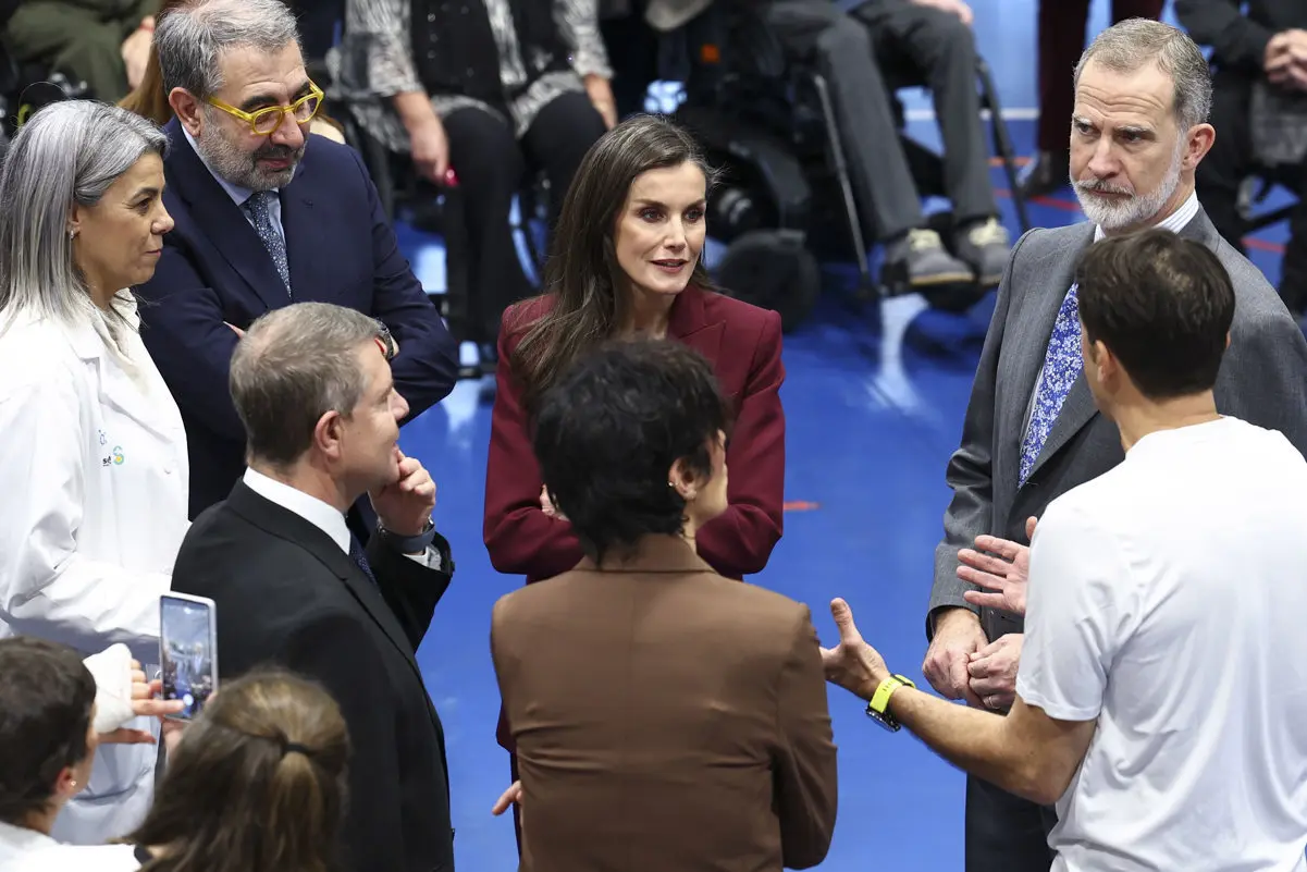 Visita Felipe y Letizia Hospital Parapléjicos de Toledo