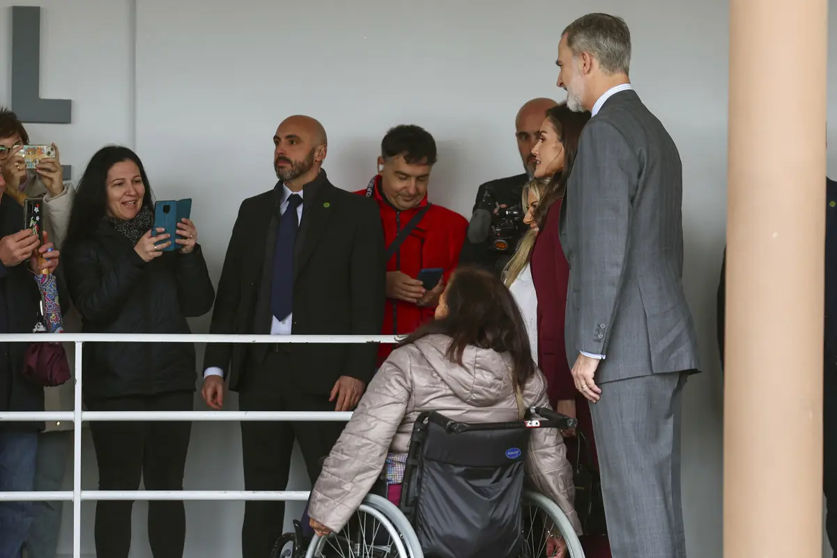 Visita Felipe y Letizia Hospital Parapléjicos de Toledo