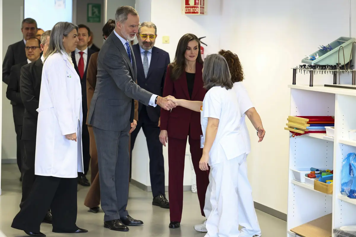 Visita Felipe y Letizia Hospital Parapléjicos de Toledo