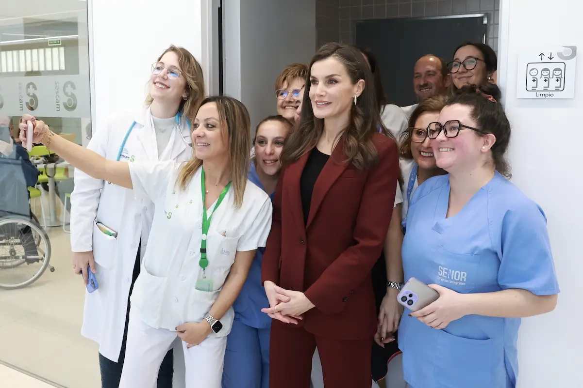 Visita Felipe y Letizia Hospital Parapléjicos de Toledo