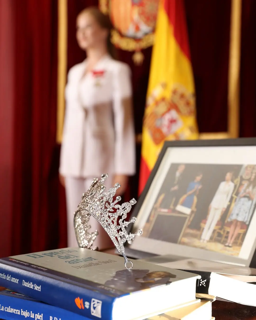 Figuras de los Reyes y Leonor en el Museo de Cera de Madrid