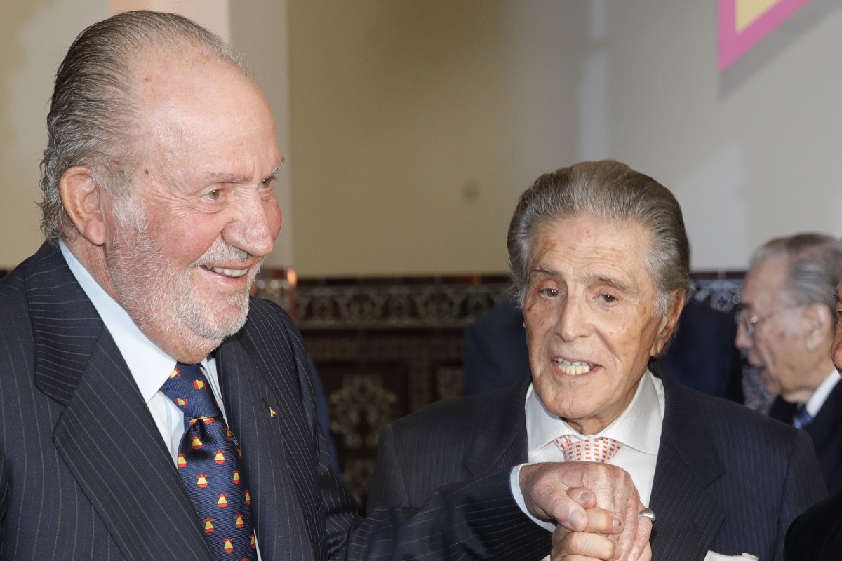 Juan Carlos I y Jaime Ostos.