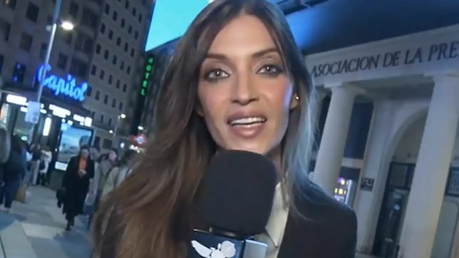 Sara Carbonero: así ha sido su debut como reportera de 'Caiga quien caiga'