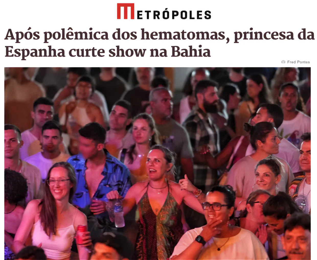 La princesa Leonor, pillada besando a un chico en Brasil.