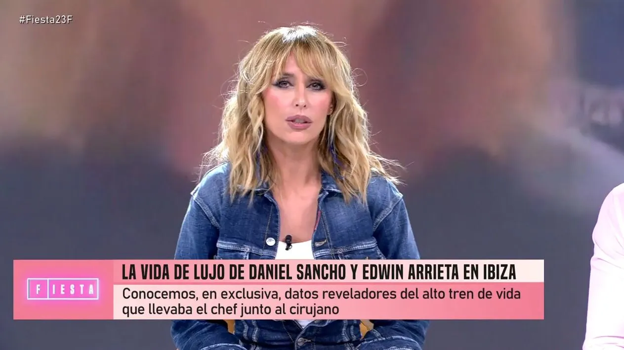 En 'Fiesta' hablan de la vida de lujo de Daniel Sancho y Edwin Arrieta.