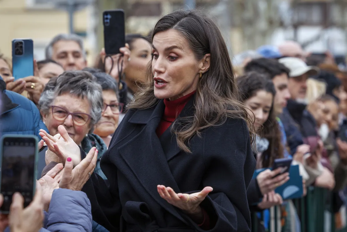 La reina Letizia hace unos días en un homenaje a la película 'Los santos inocentes'.