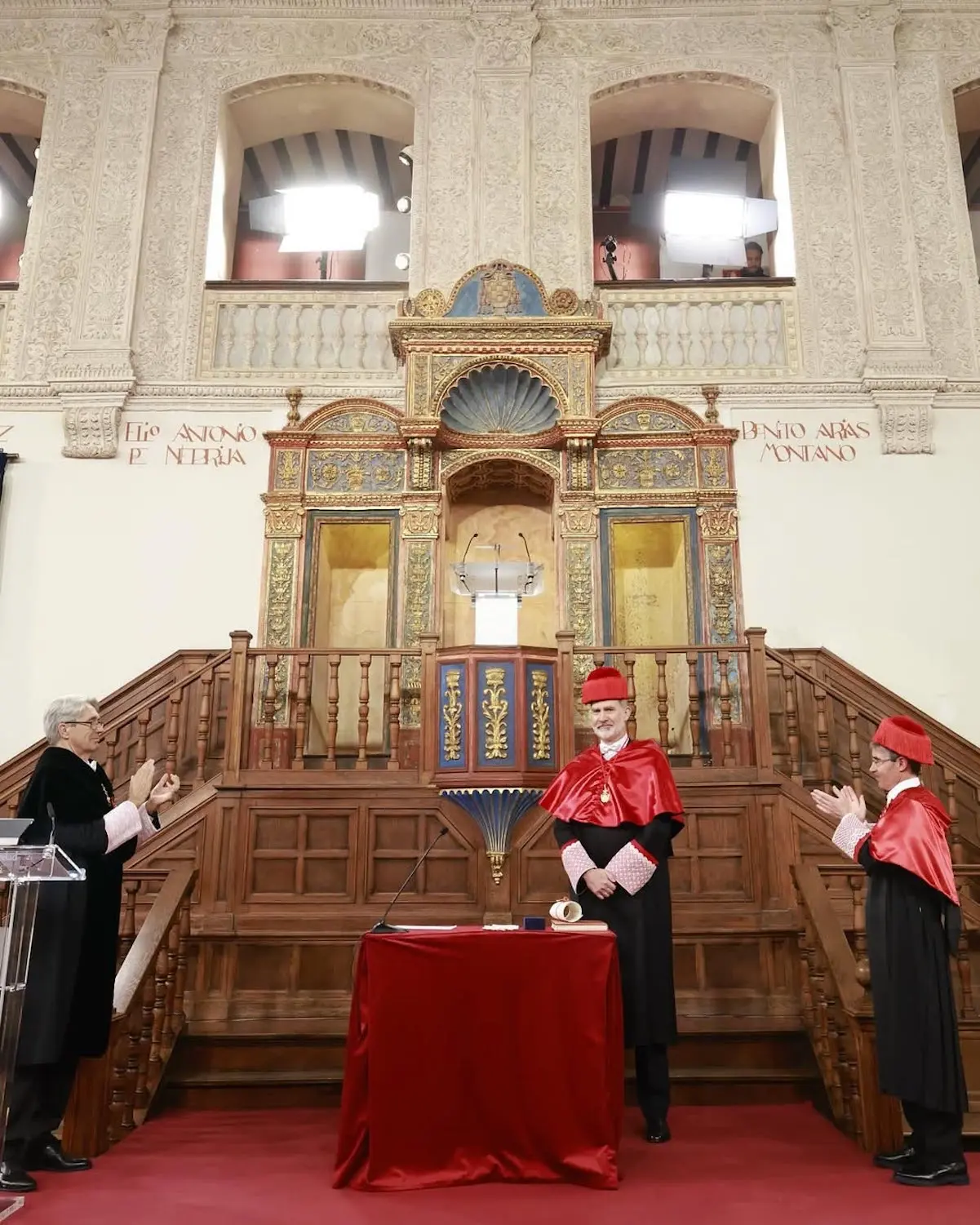 Felipe VI Letizia Honoris Causa