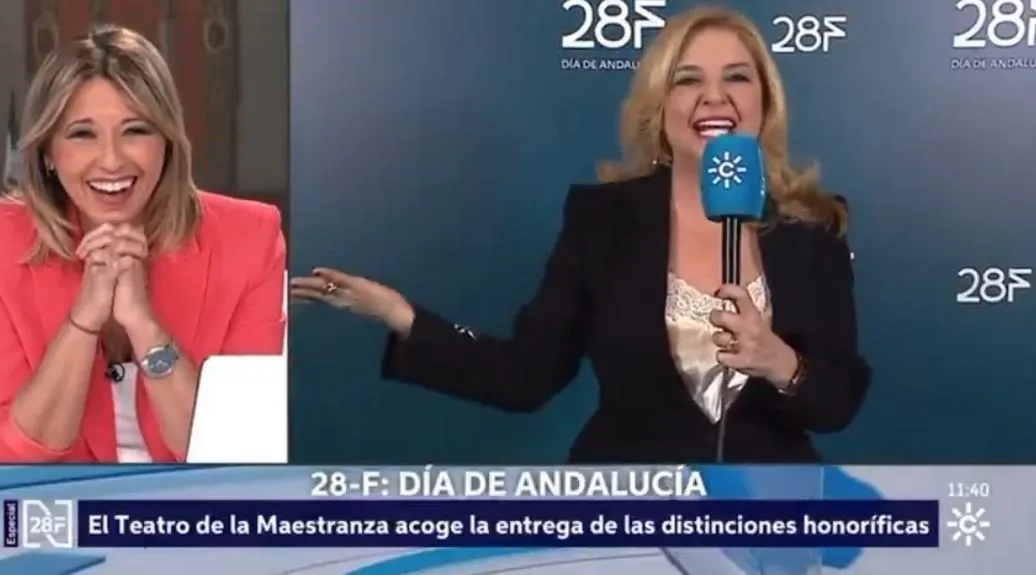 María del Monte le hace la cobra a Inma Casal.