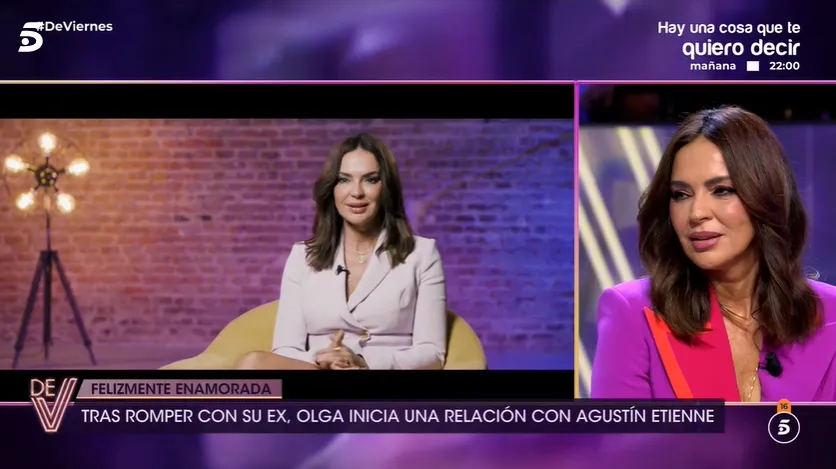 Olga Moreno en su entrevista en De Viernes