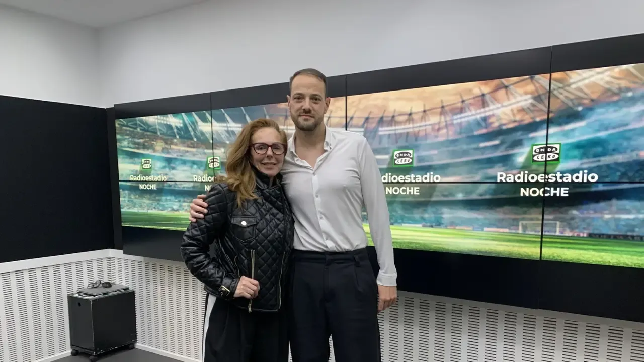 Rocío Carrasco y Raúl Granado, en 'Radioestadio Noche'.