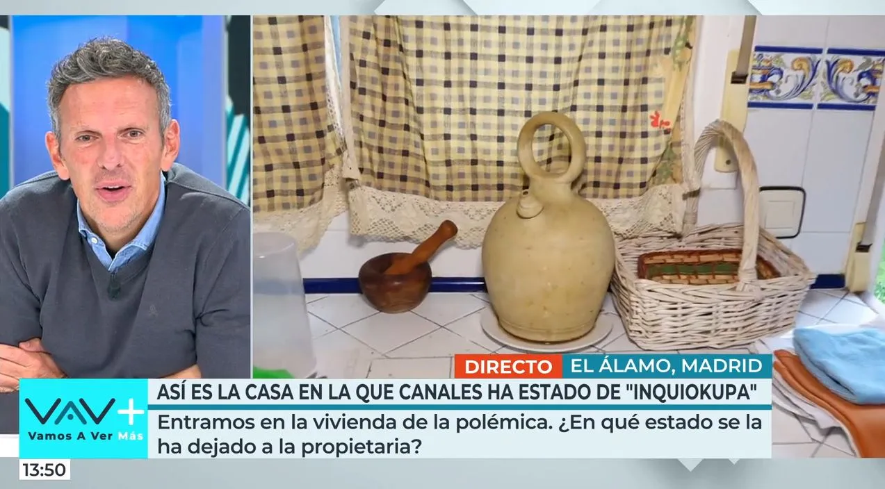 La casa en la que Antonio Canales ha sido 'inquiokupa'.