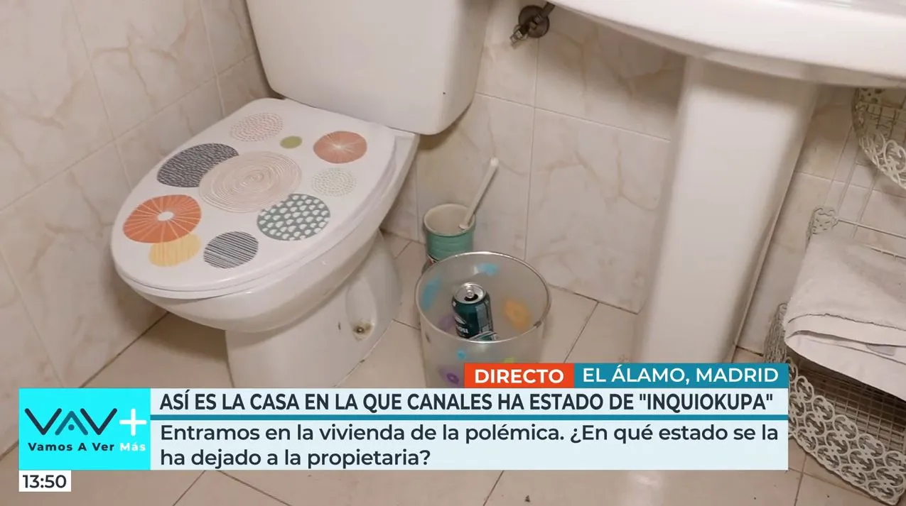 La casa en la que Antonio Canales ha sido 'inquiokupa'.