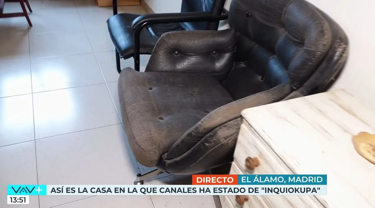 La casa en la que Antonio Canales ha sido 'inquiokupa'.