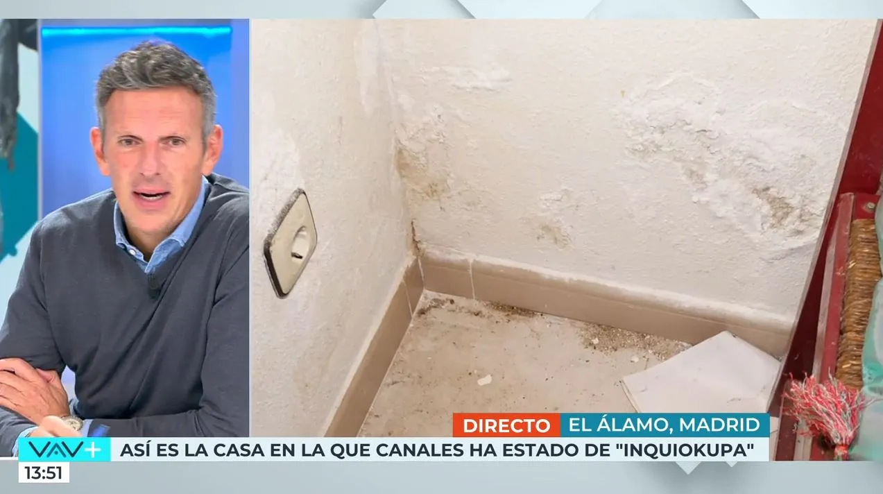 La casa en la que Antonio Canales ha sido 'inquiokupa'.