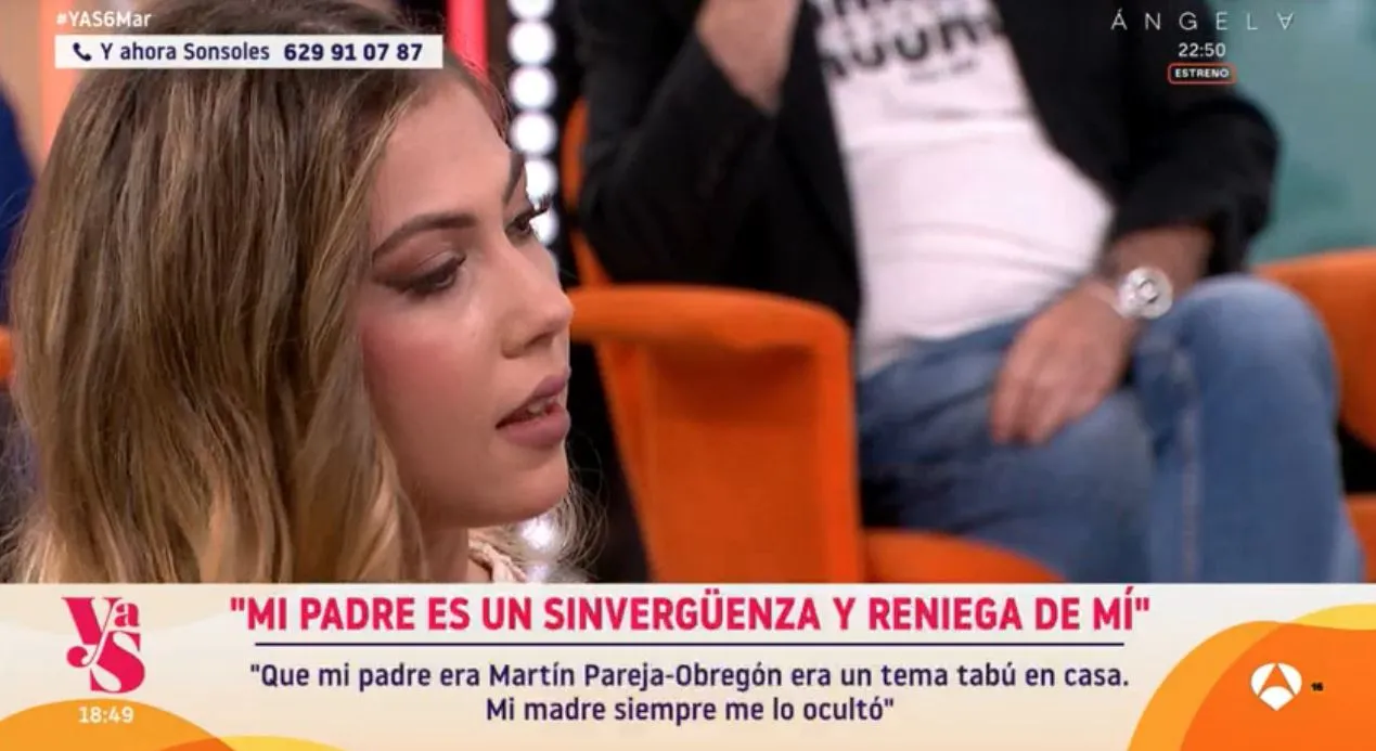 Alejandra, la hija de Martín Pareja-Obregón en 'Y ahora, Sonsoles'.