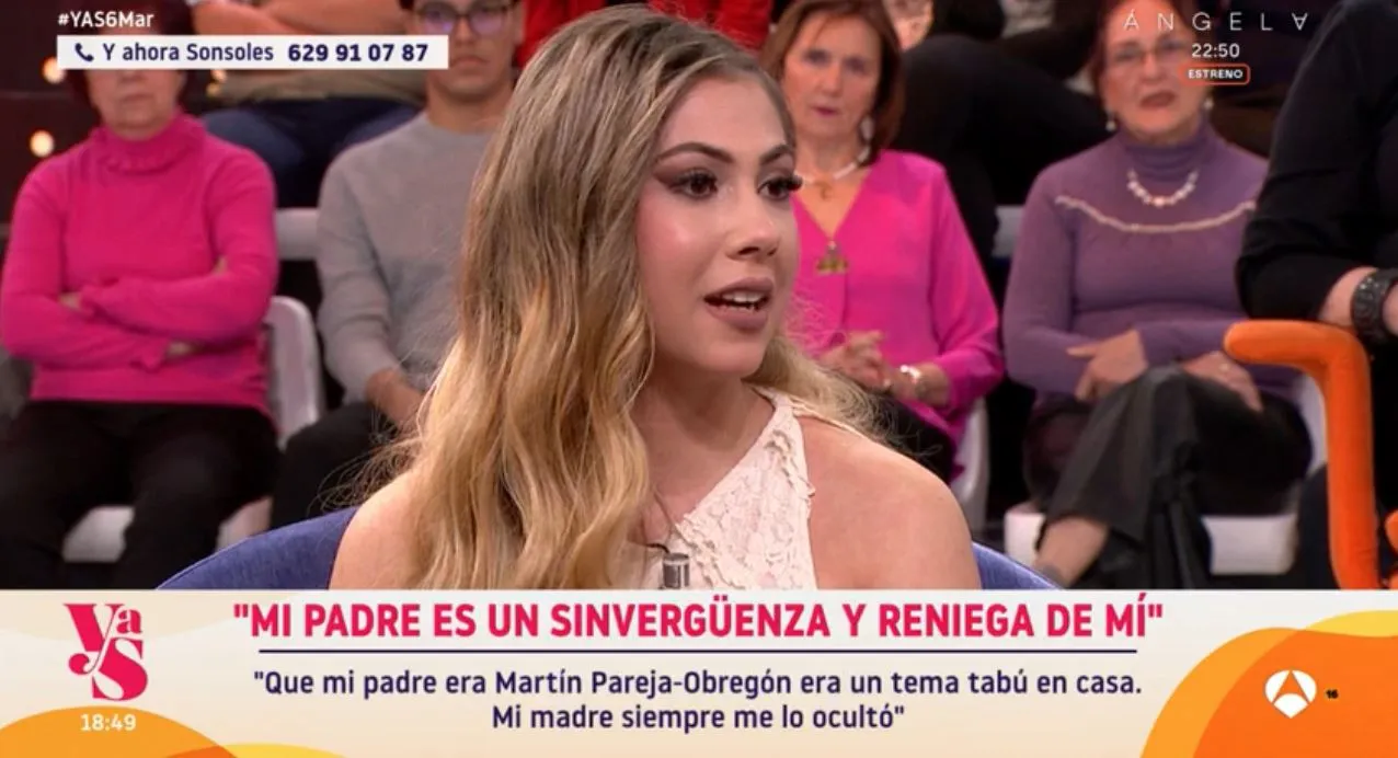 Alejandra, la hija de Martín Pareja-Obregón en 'Y ahora, Sonsoles'.