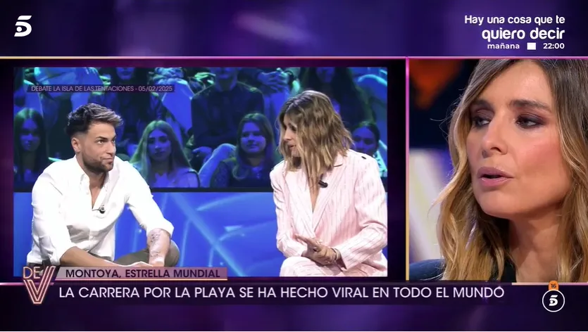 Sandra Barneda en De viernes hablando de La isla de las tentaciones