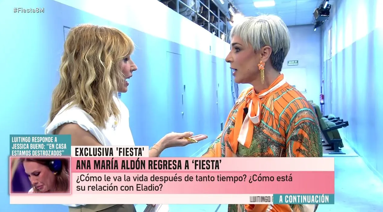 Ana María Aldón vuelve a 'Fiesta'.