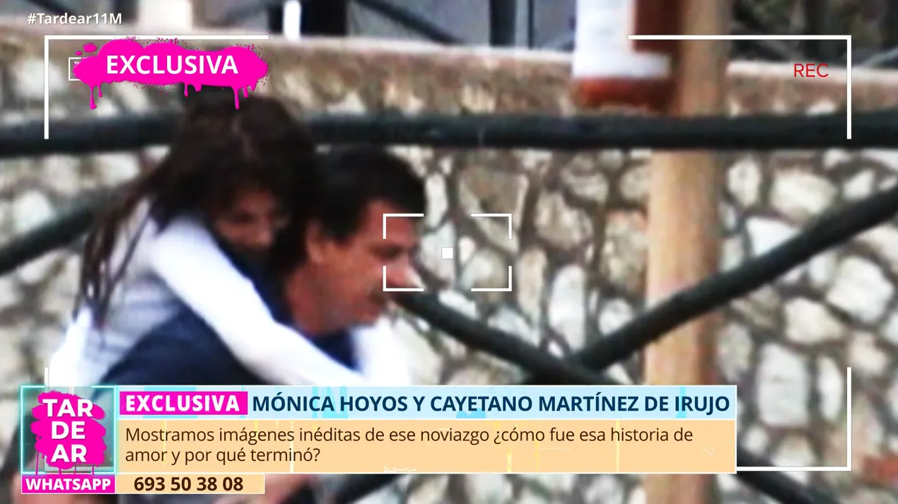 Mónica Hoyos y Cayetano Martínez de Irujo juntos en unas imágenes inéditas de 2009 emitidas en TardeAR