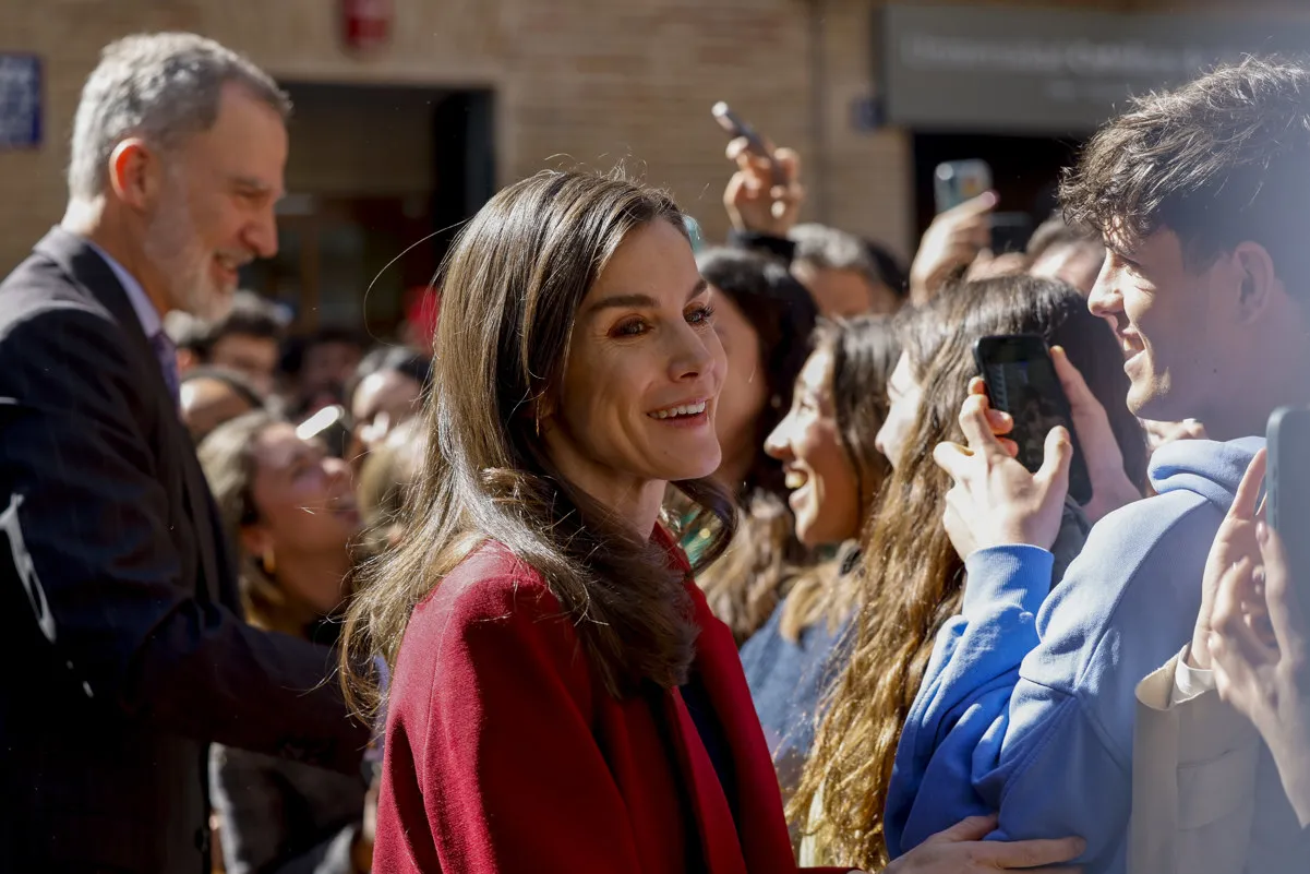 Felipe y Letizia han vuelto hoy a Valencia.